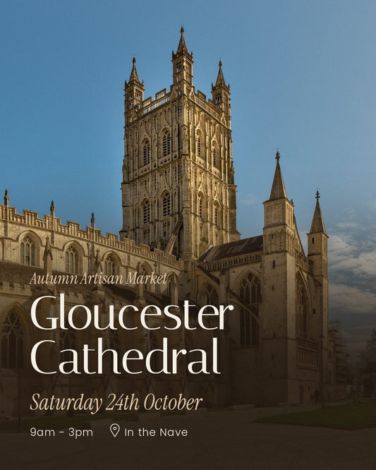 Gloucester Cathedral, the first stop on my autumn market line up